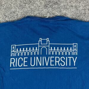 Next Level Pocket T-Shirt Mens L Blue Short Sleeve Minimalist Casual Tee